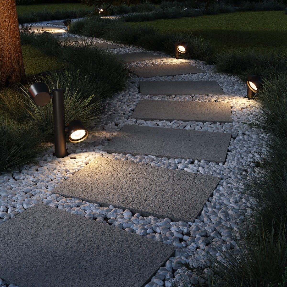 Éclairage extérieur à faisceau étroit Orbit