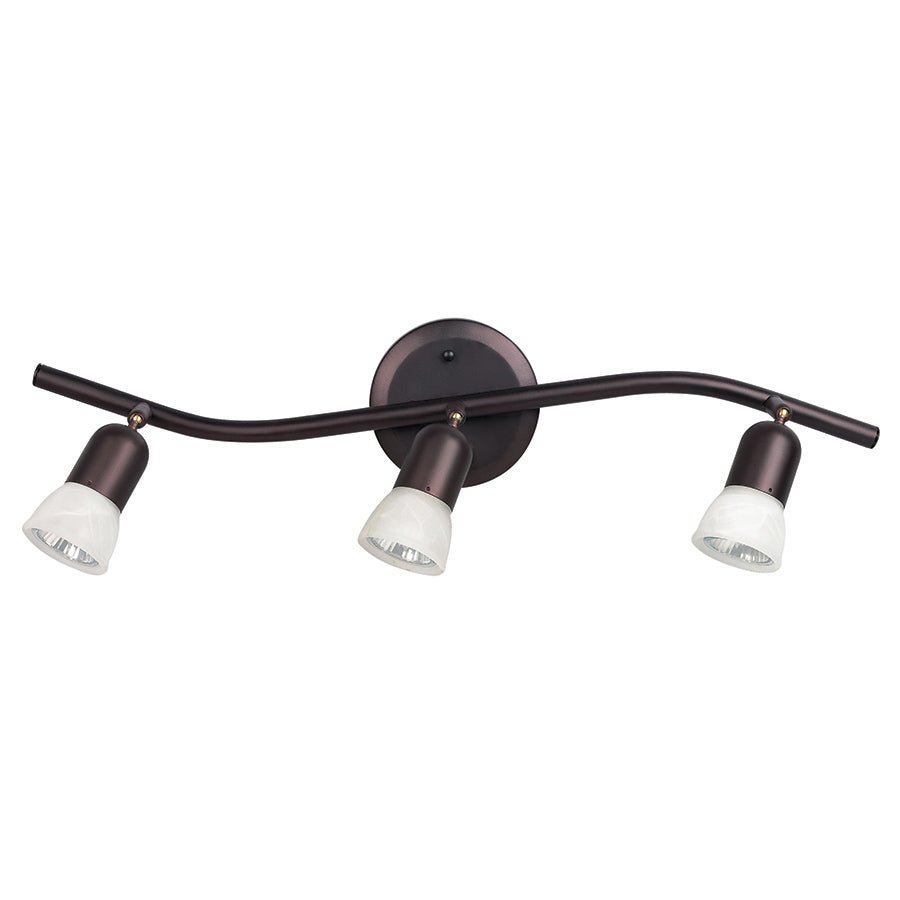 Éclairage sur rail James - Bronze frotté d'huile 26 1/2" by Canarm | Luminaires & cie