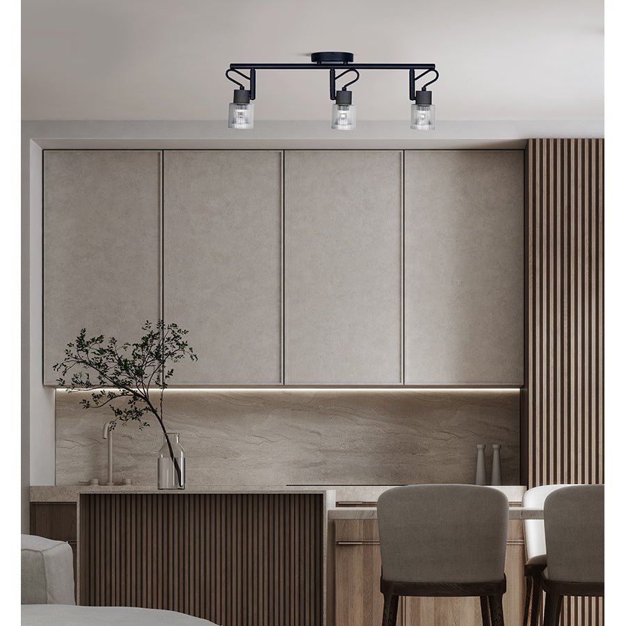 Éclairage sur rail Owen - Noir mat by Canarm | Luminaires & cie