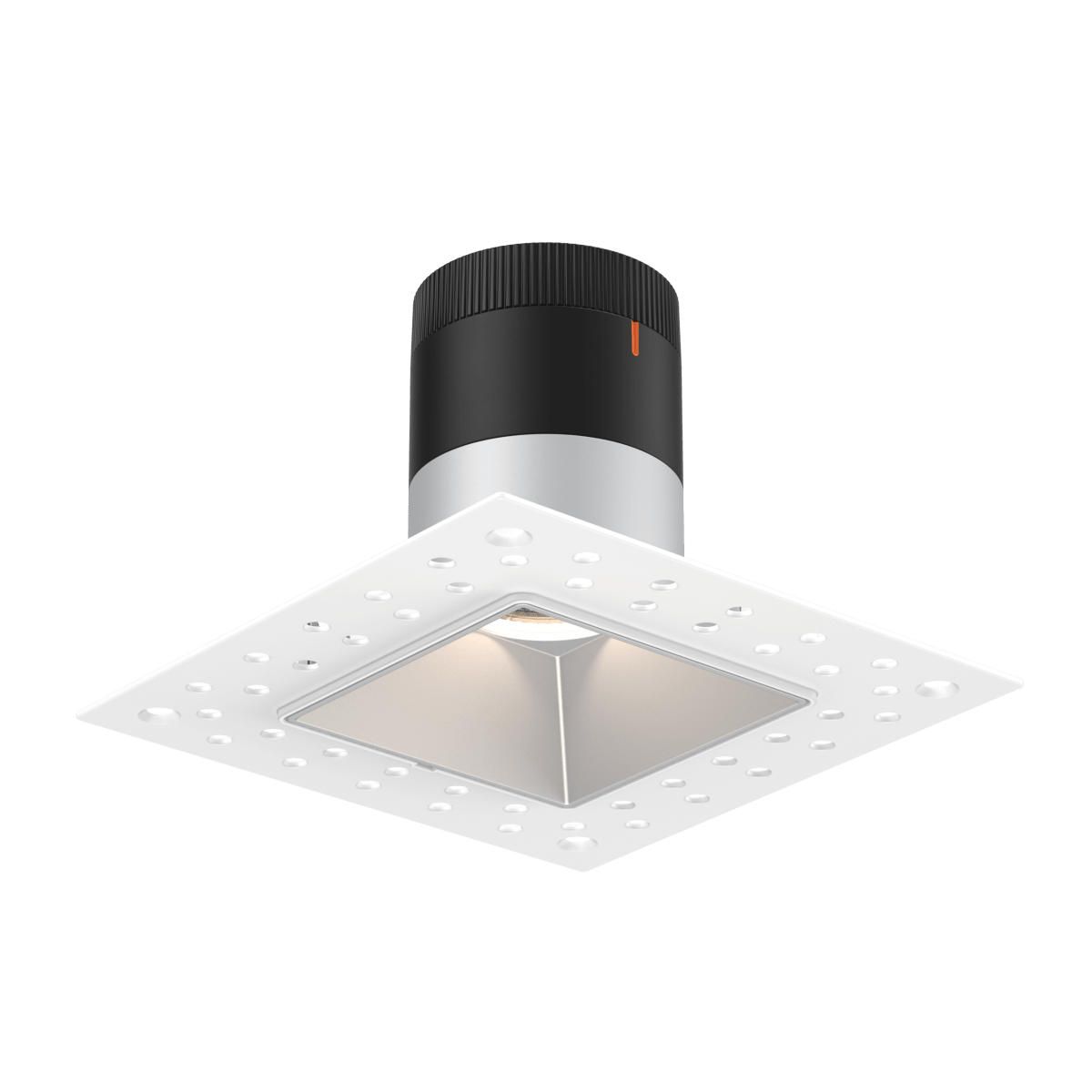 Encastré 3" carré Moda - 20° Sans cadre Alzak by dals | Luminaires & cie