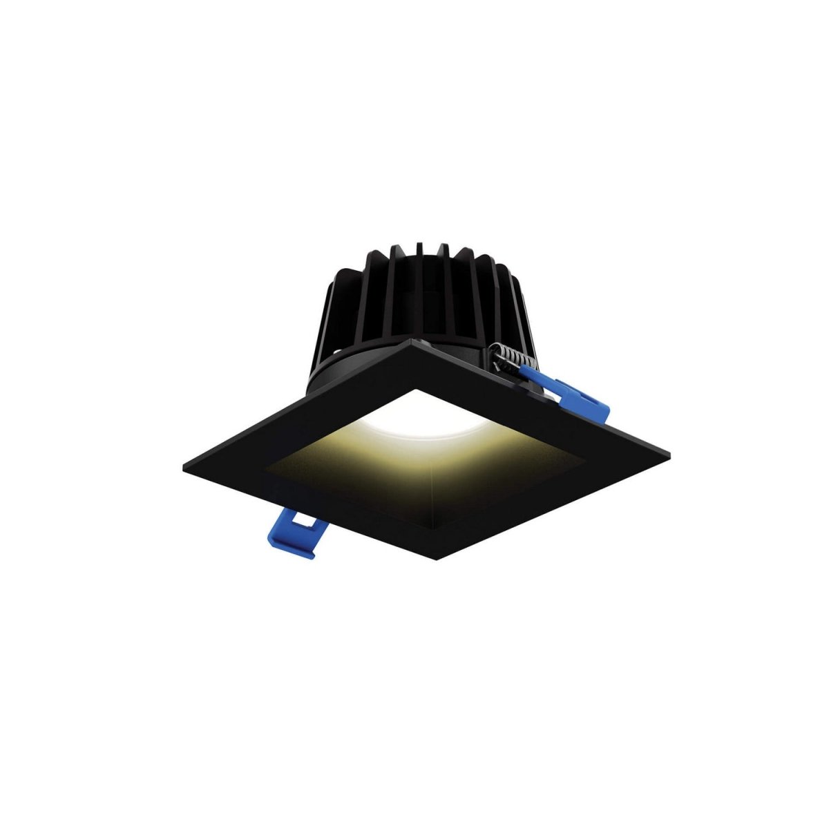 Encastré 4" carré RGR - Noir 2700K, 3000K, 3500K, 4000K, 5000K + Gradation chaude (3000K – 2200K) by dals | Luminaires & cie