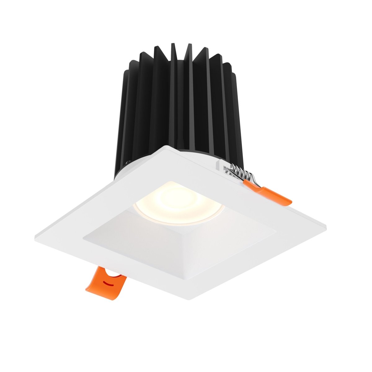 Encastré 4" haute puissance carré RGR - Blanc by dals | Luminaires & cie