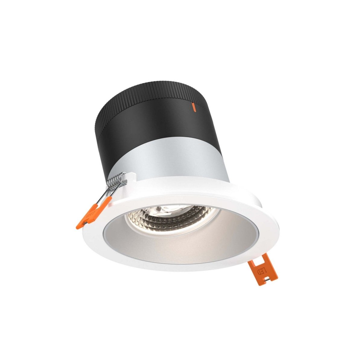 Encastré 4" rond angle Moda - 20° Blanc Alzak by dals | Luminaires & cie
