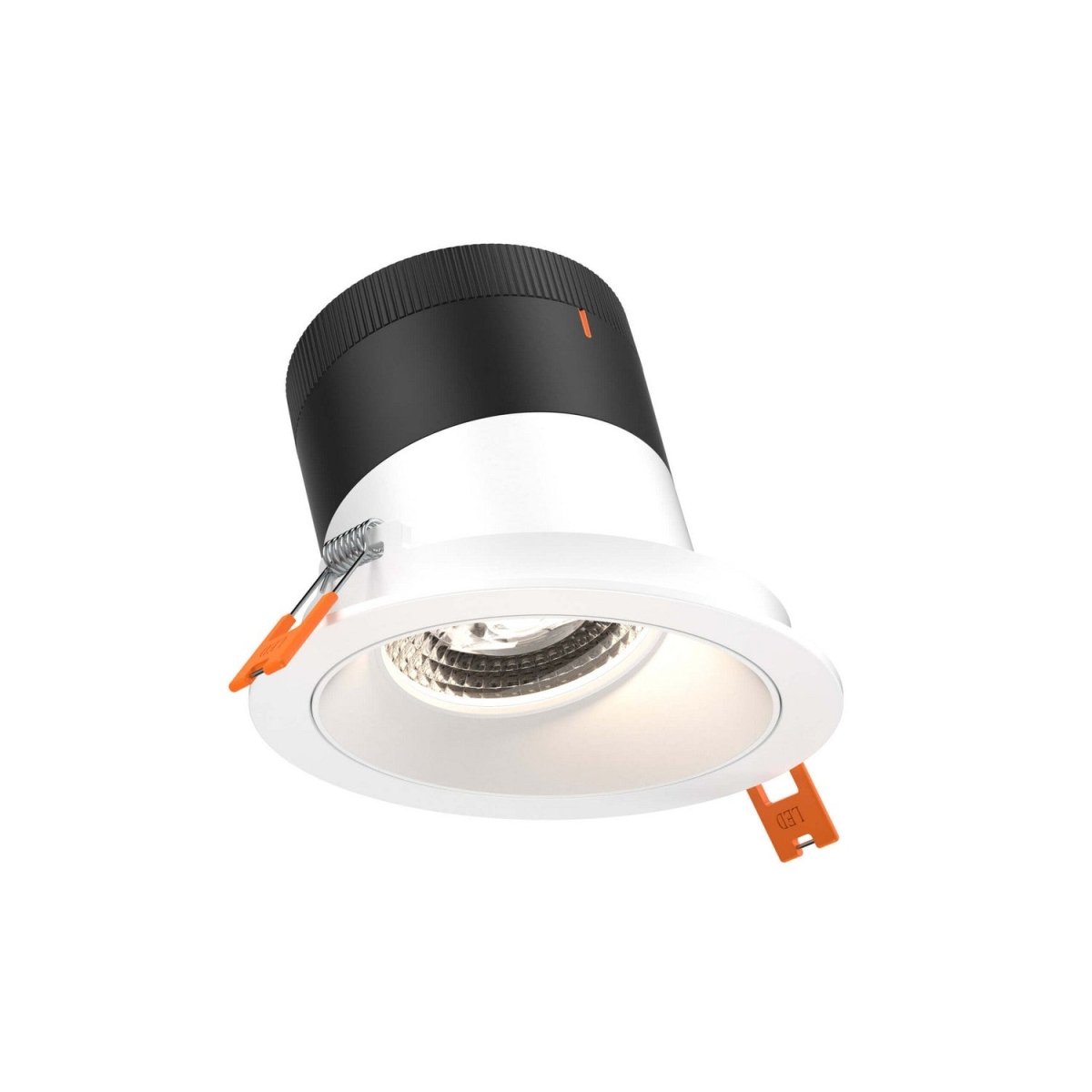 Encastré 4" rond angle Moda - 20° Blanc Blanc by dals | Luminaires & cie