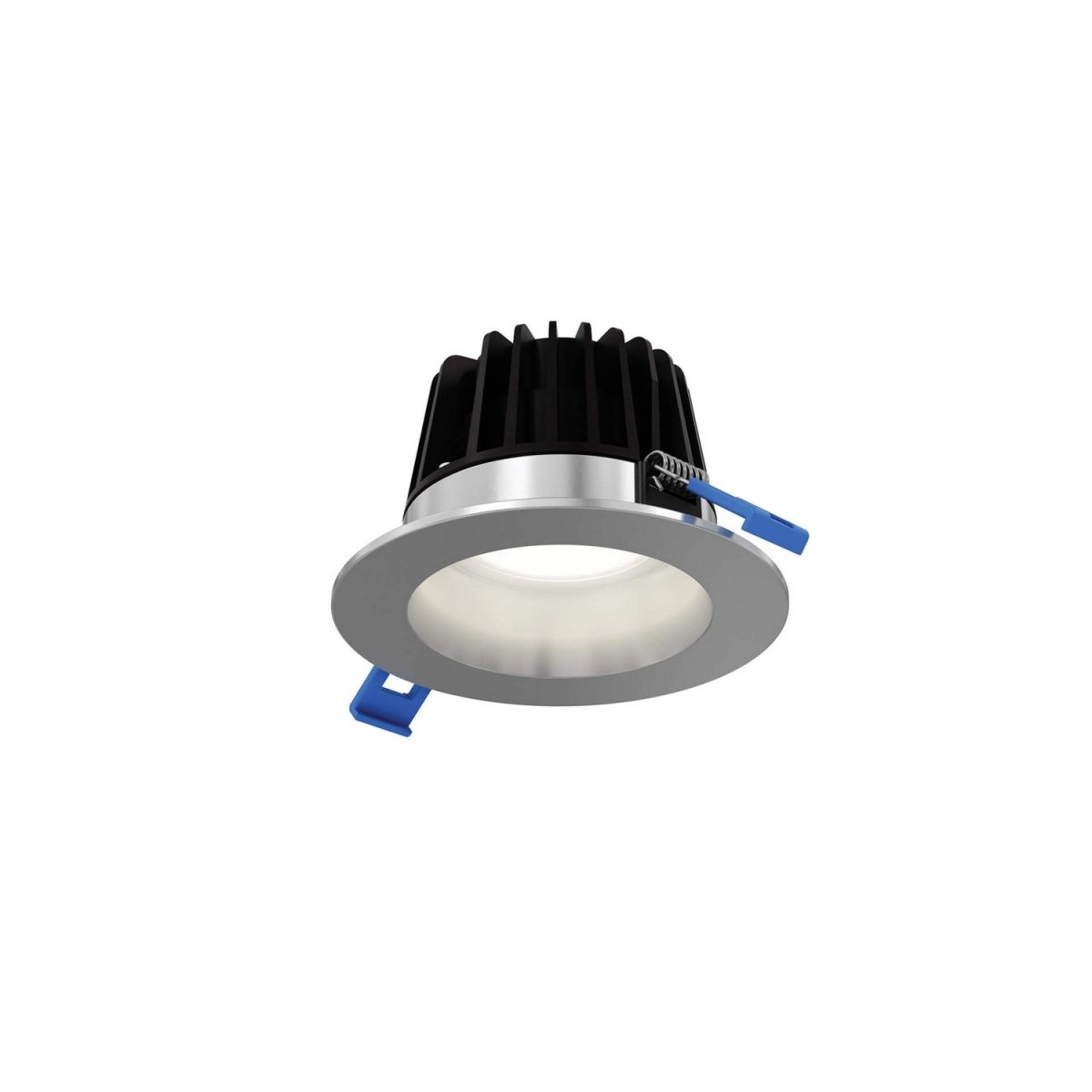 Encastré 4" rond RGR - Nickel satiné 2700K, 3000K, 3500K, 4000K, 5000K + Gradation chaude (3000K – 2200K) by dals | Luminaires & cie