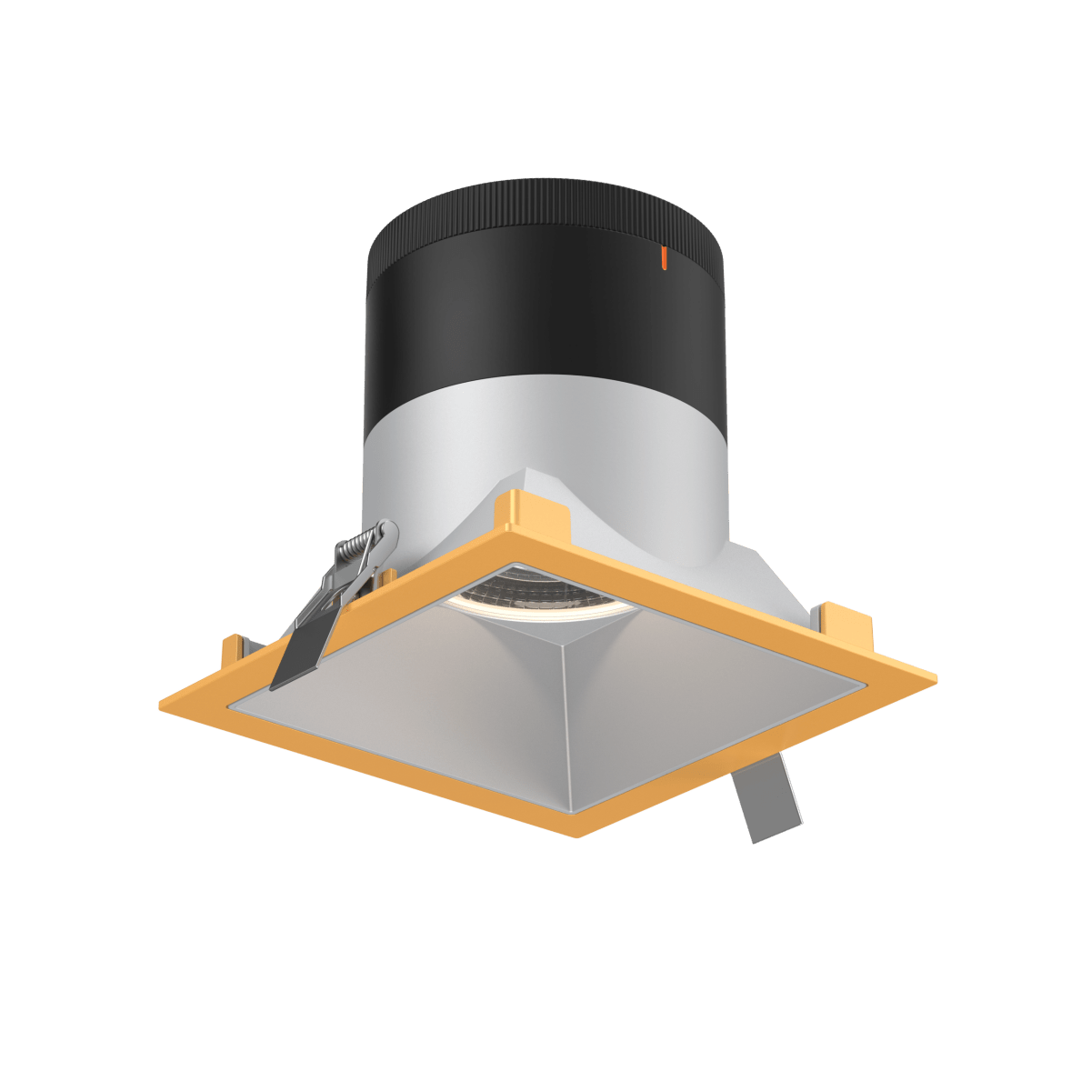 Encastré 6" carré Moda - 20° Or Alzak by dals | Luminaires & cie