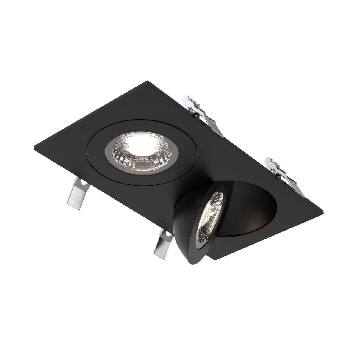 Encastré DUO Pivot - Noir 2 by dals | Luminaires & cie