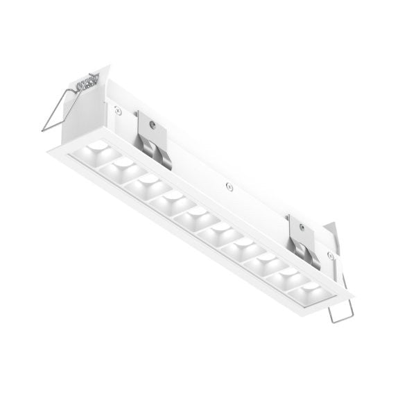 Encastré multiple Pinpoint - Fixe Blanc 10 by dals | Luminaires & cie