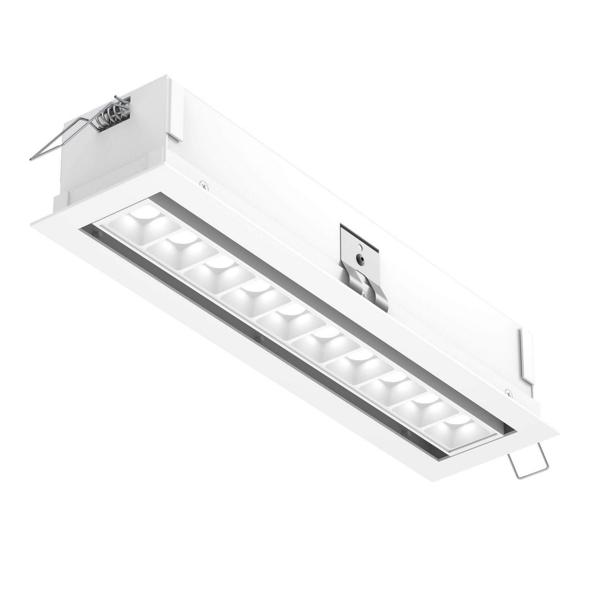 Encastré multiple Pinpoint Directionnel, Blanc, nombre ampoules 10 – dals