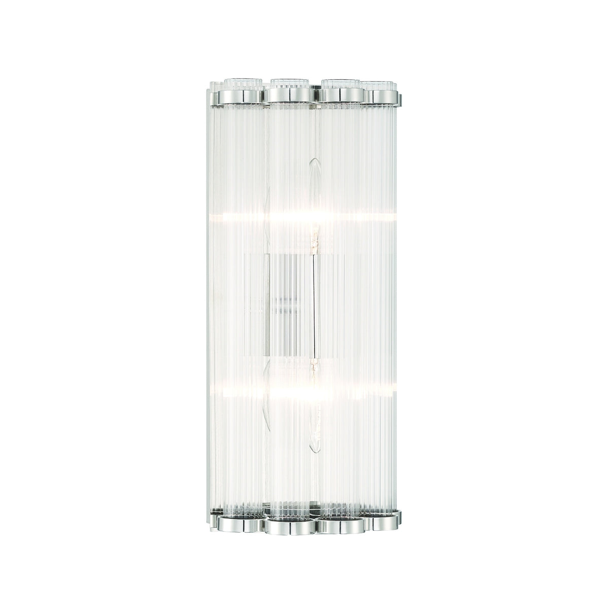 Applique murale Glasbury Nickel poli – vue 2