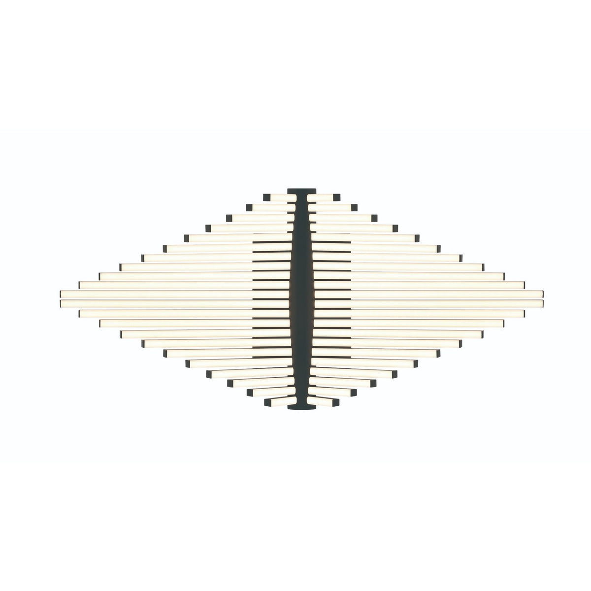 Semi-plafonnier Seraph Noir mat – vue 6