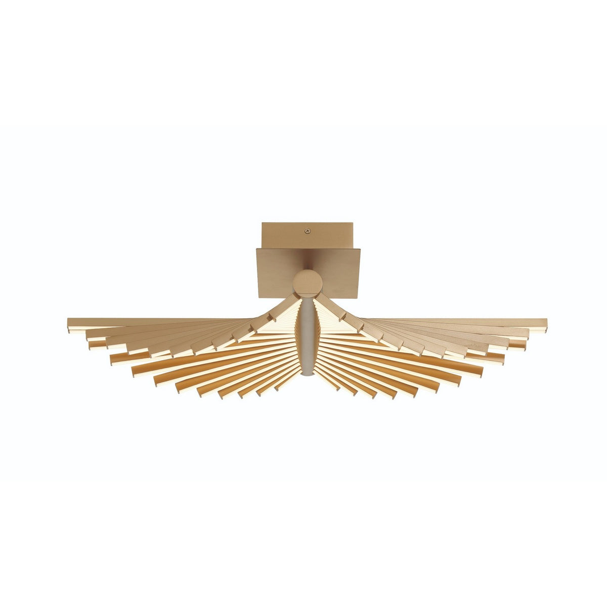 Semi-plafonnier Seraph Or mat – Eurofase