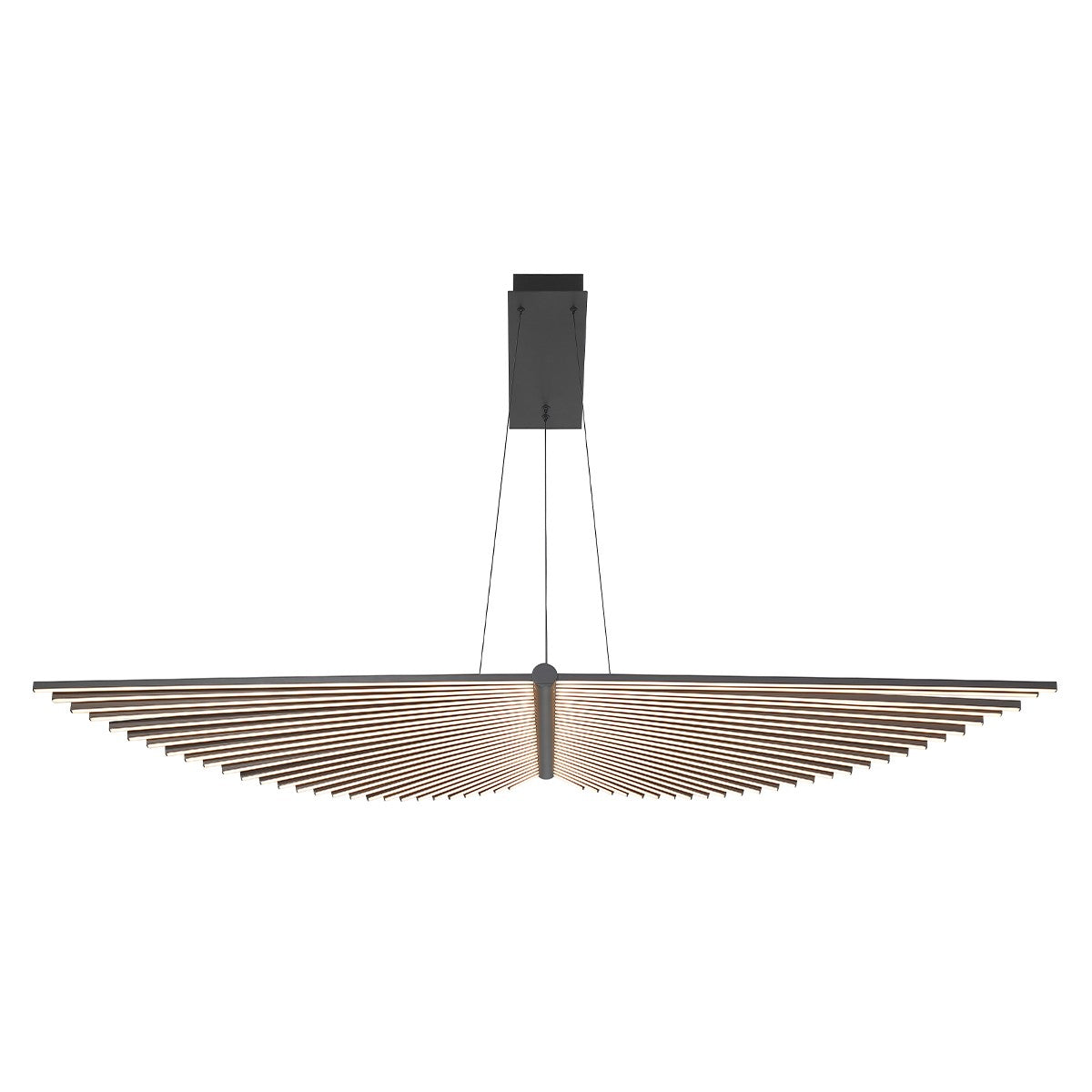 Suspension linéaire Seraph Noir mat – vue 3