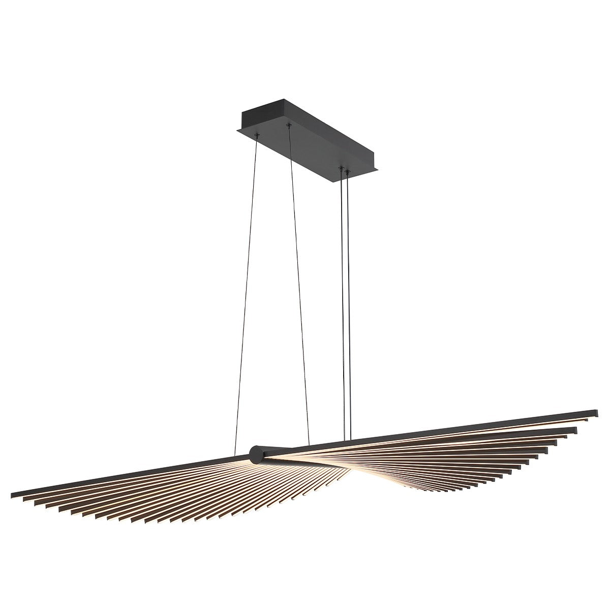 Suspension linéaire Seraph Noir mat – vue 4