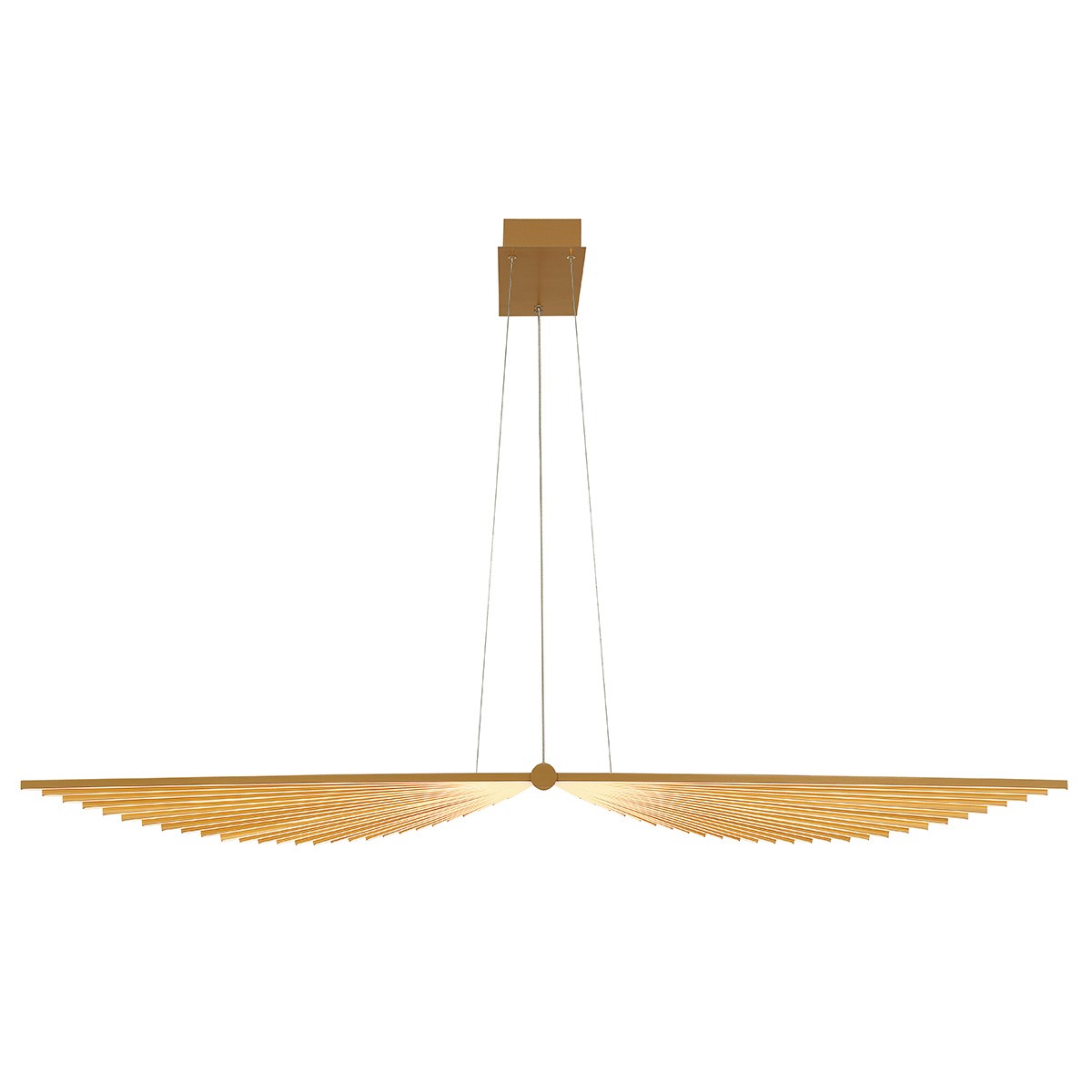 Suspension linéaire Seraph Or mat – Eurofase