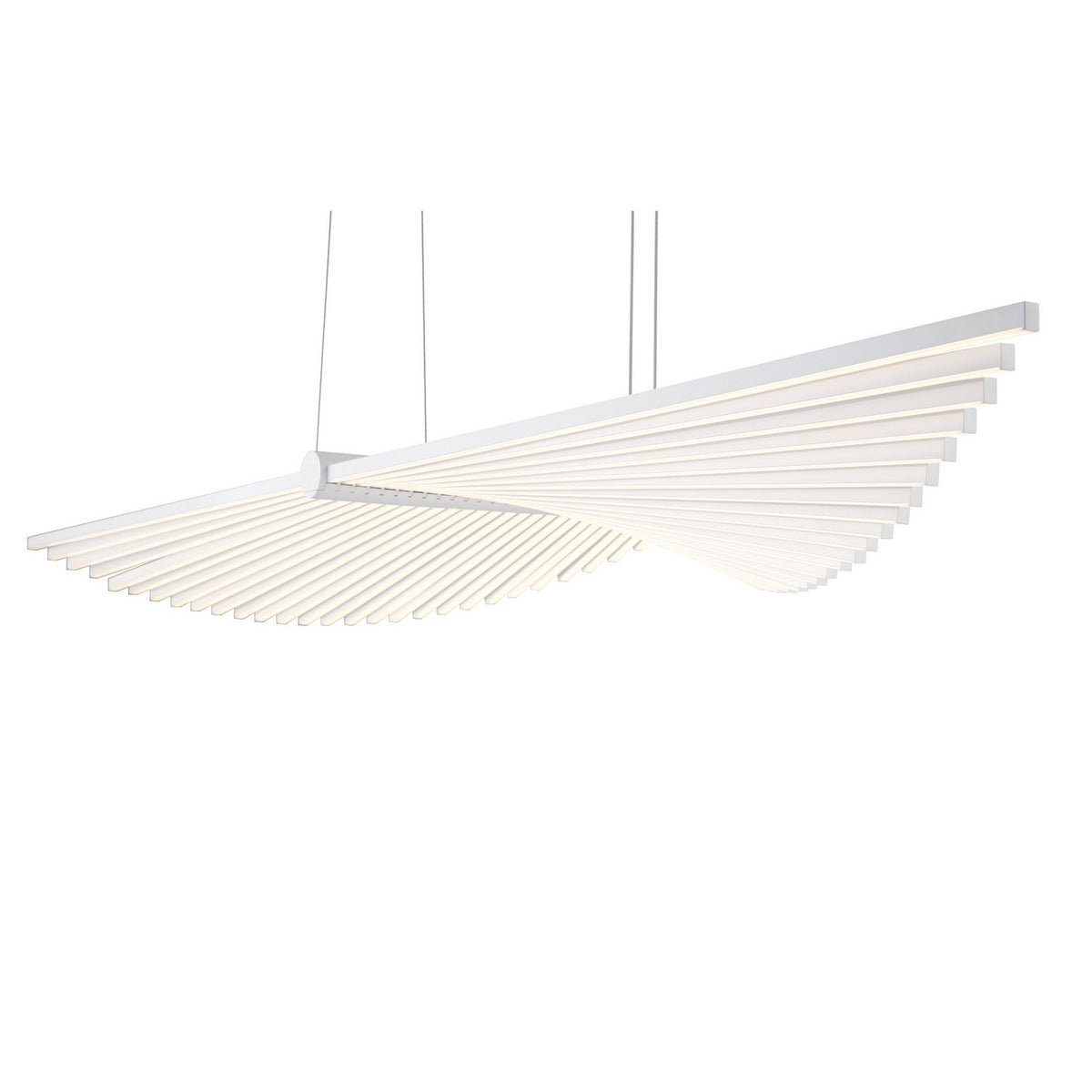 Suspension linéaire Seraph Blanc mat – vue 3