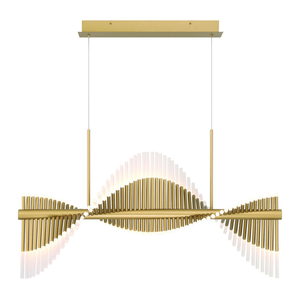 Suspension linéaire Voltik Or mat, 18 3/4" – Eurofase