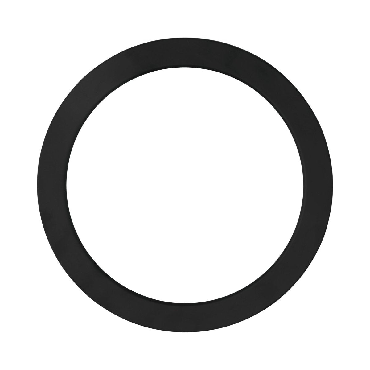 Finition encastrée 5" Trago - Noir mat by Eglo | Luminaires & cie