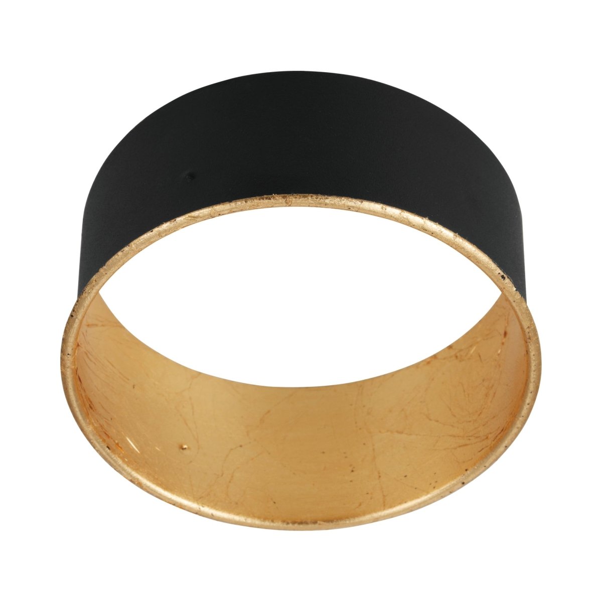 Finition encastrée rond Tortoreto - Feuille d'or by Eglo | Luminaires & cie