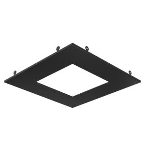 Garniture d'encastré Formlink Carré, Noir, 6 3/4" – dals