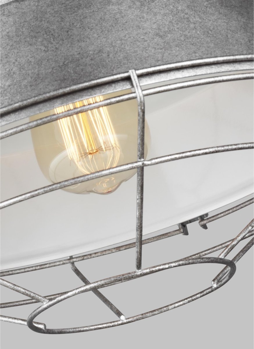 Grillage décoratif Barn Light - Bronze antique 16 3/8" by Visual Comfort Studio | Luminaires & cie