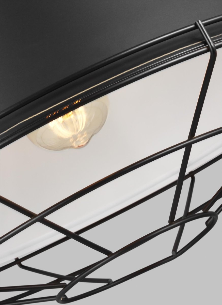 Grillage décoratif Barn Light - Bronze antique 16 3/8" by Visual Comfort Studio | Luminaires & cie