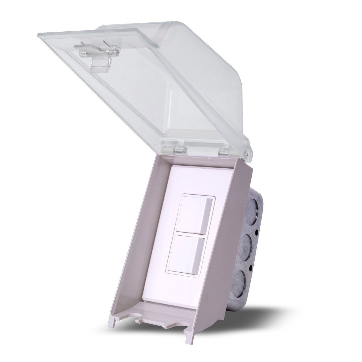 Interrupteurs à l’épreuve des intempéries Eurofase Heater nombre d'interrupteurs 2, Blanc, 120V – vue 2