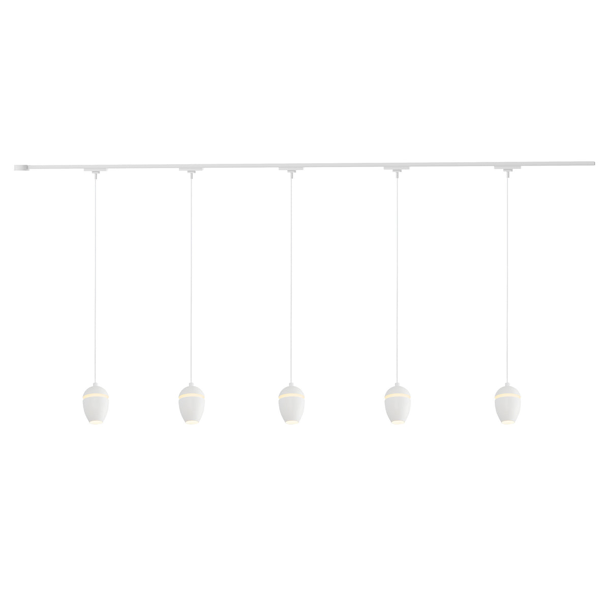 Kit de rail de plafond Trilo Eloa Blanc, 80 3/4", 3000K – Kuzco Lighting