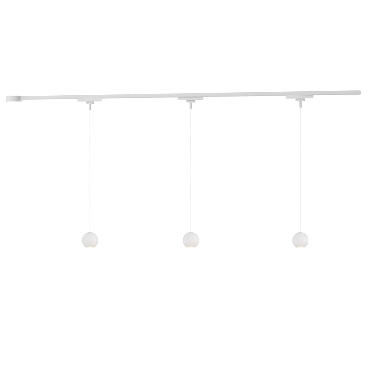 Kit de rail de plafond Trilo Faria Blanc, 38", 4000K – Kuzco Lighting