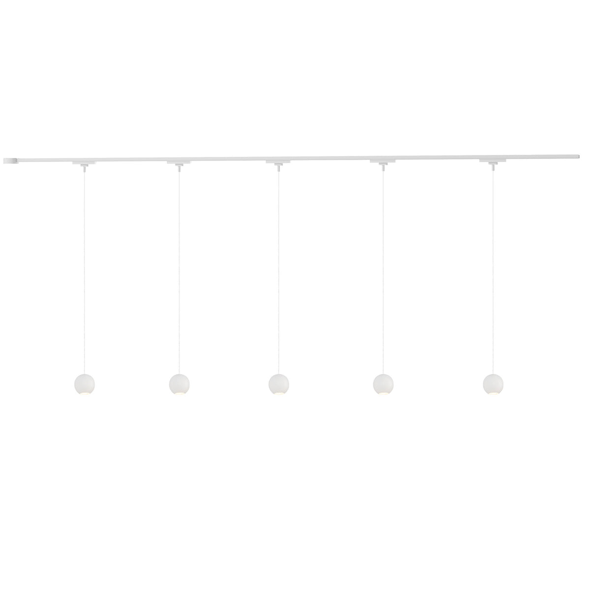 Kit de rail de plafond Trilo Faria Blanc, 80 3/4", 4000K – Kuzco Lighting