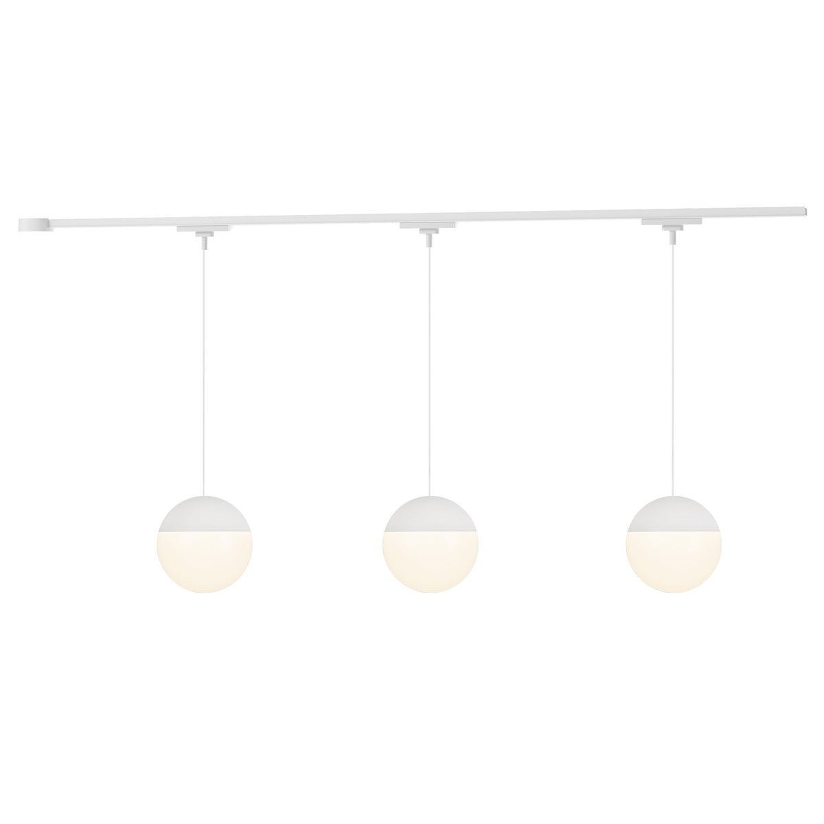 Kit de rail de plafond Trilo Monae Blanc, 3000K – Kuzco Lighting