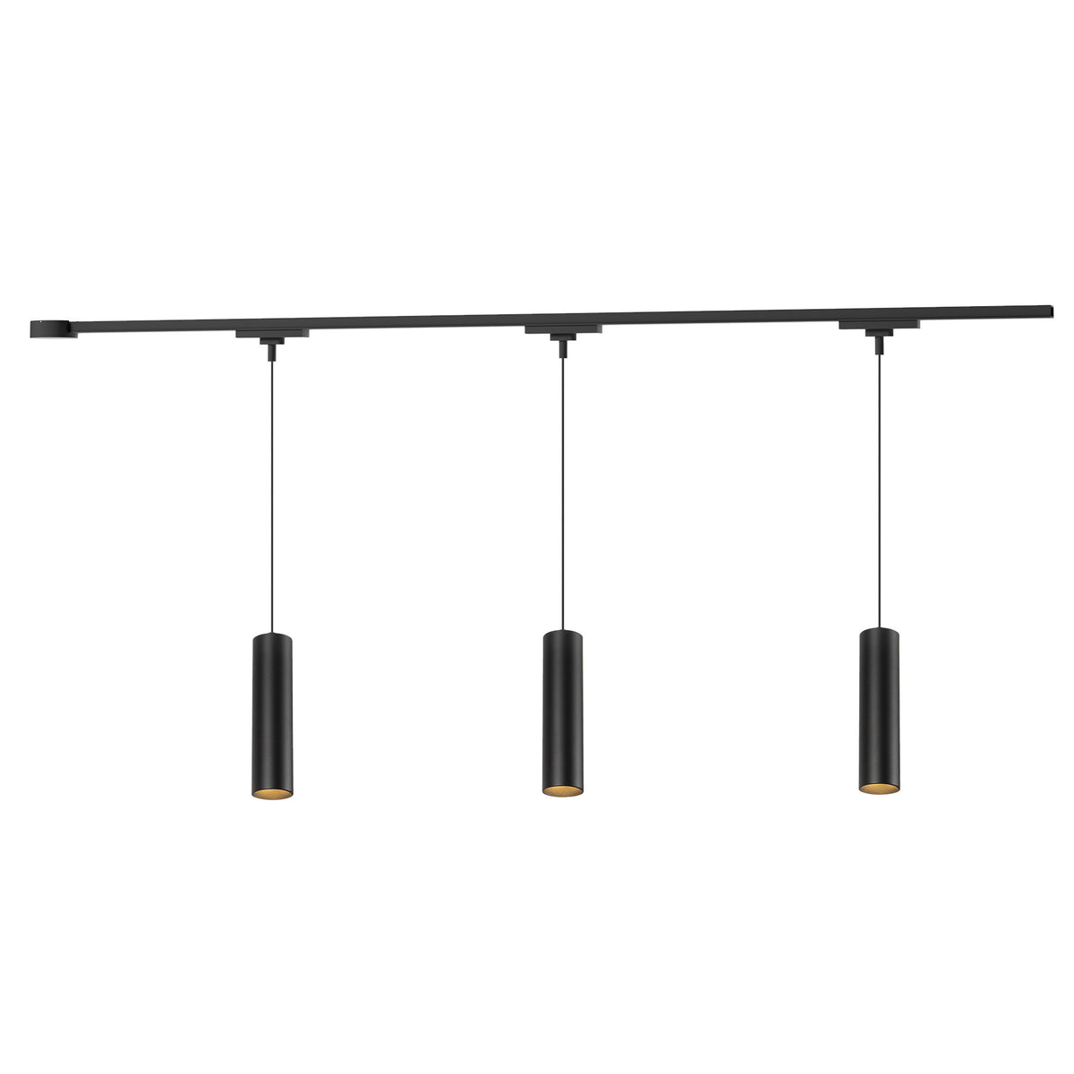 Kit de rail de plafond Trilo Remuda Noir, 38", 4000K – Kuzco Lighting