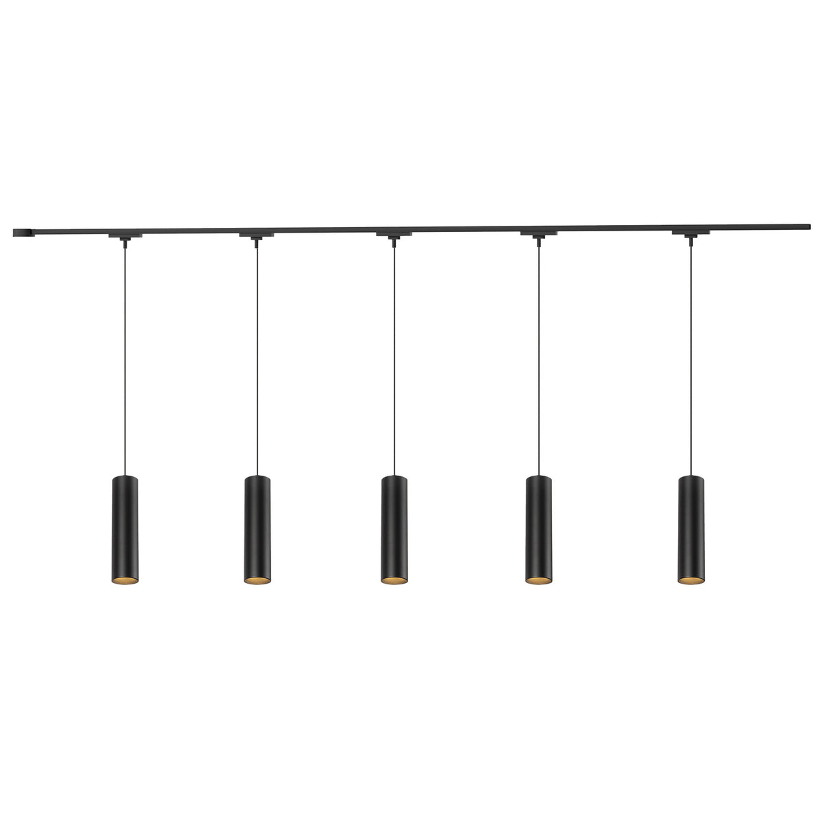 Kit de rail de plafond Trilo Remuda Noir, 80 3/4", 3000K – Kuzco Lighting