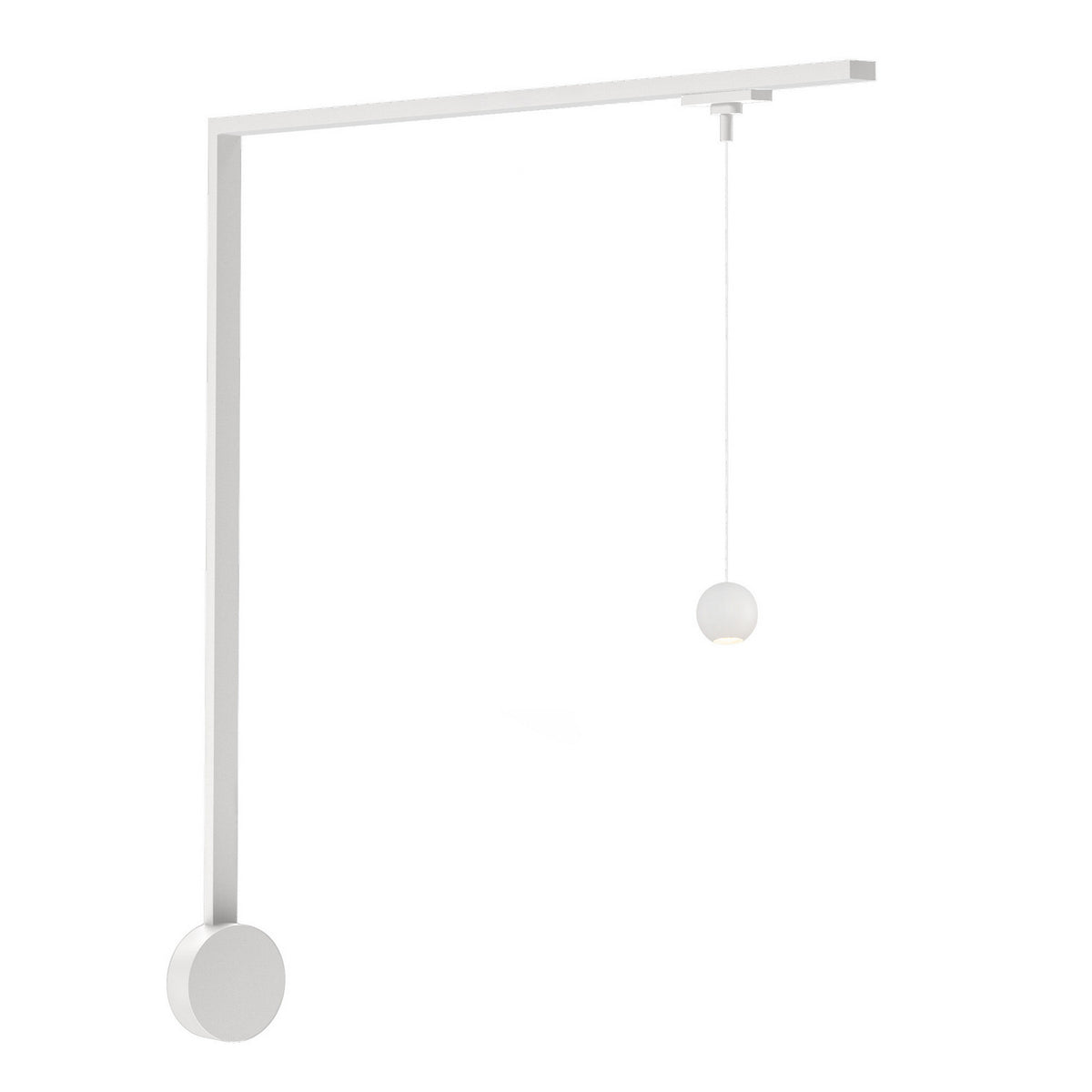 Kit de rail mural Trilo Faria Blanc, 3000K – Kuzco Lighting