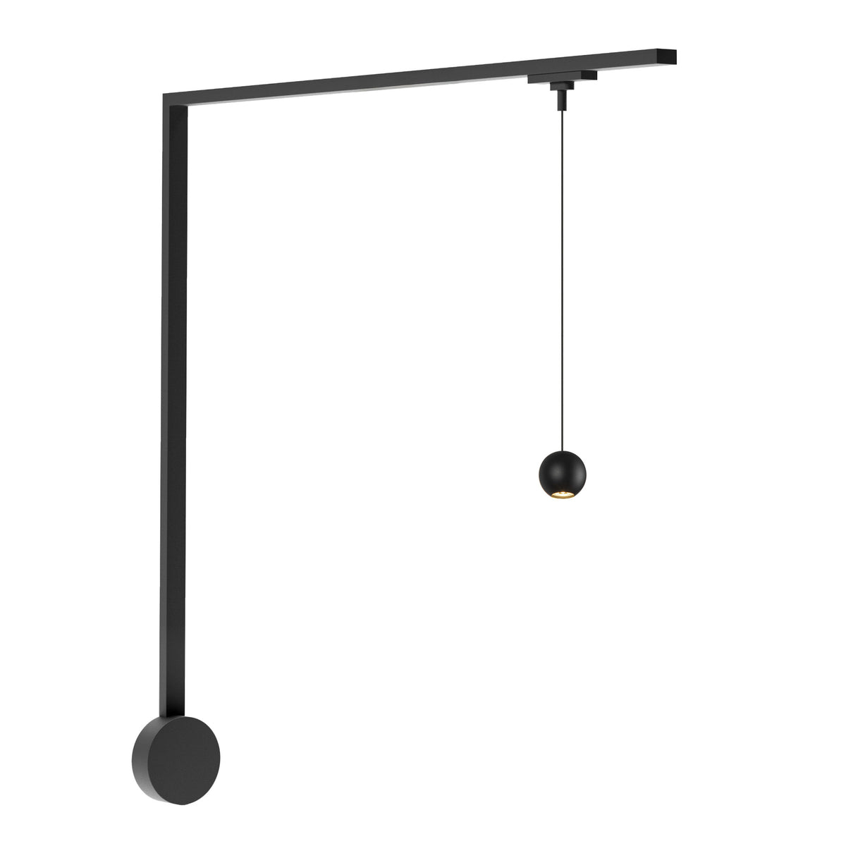 Kit de rail mural Trilo Faria Noir, 4000K – Kuzco Lighting