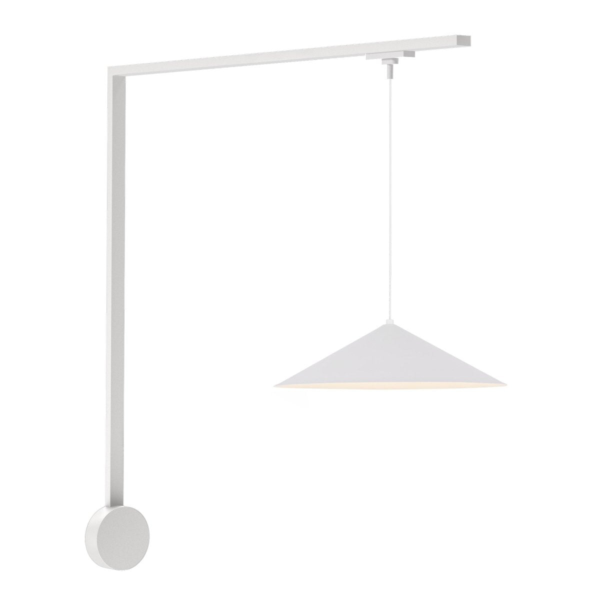 Kit de rail mural Trilo Luiz - Blanc 4000K by Kuzco Lighting | Luminaires & cie