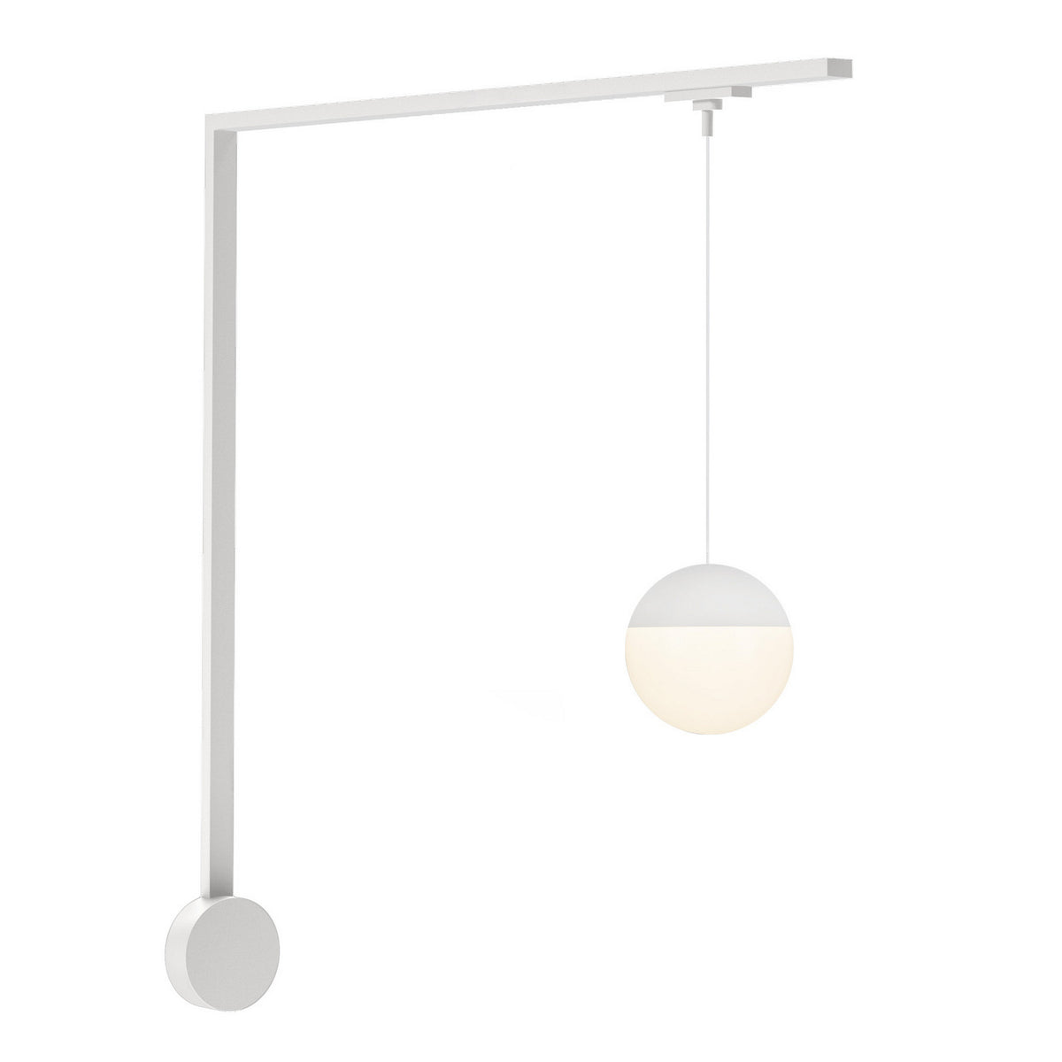 Kit de rail mural Trilo Monae Blanc, 3000K – Kuzco Lighting