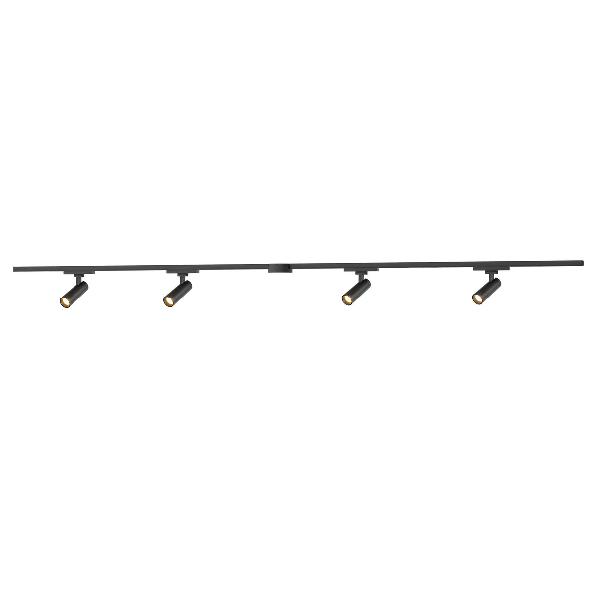 Kit de rail Trilo 1po Paolo Noir, 3000K – Kuzco Lighting