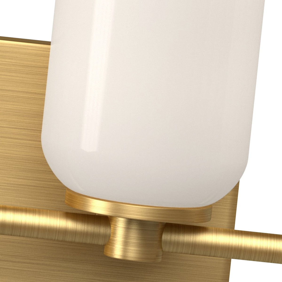 Luminaire de vanité Nola Or brossé/Verre opale, 31 3/4" – vue 2