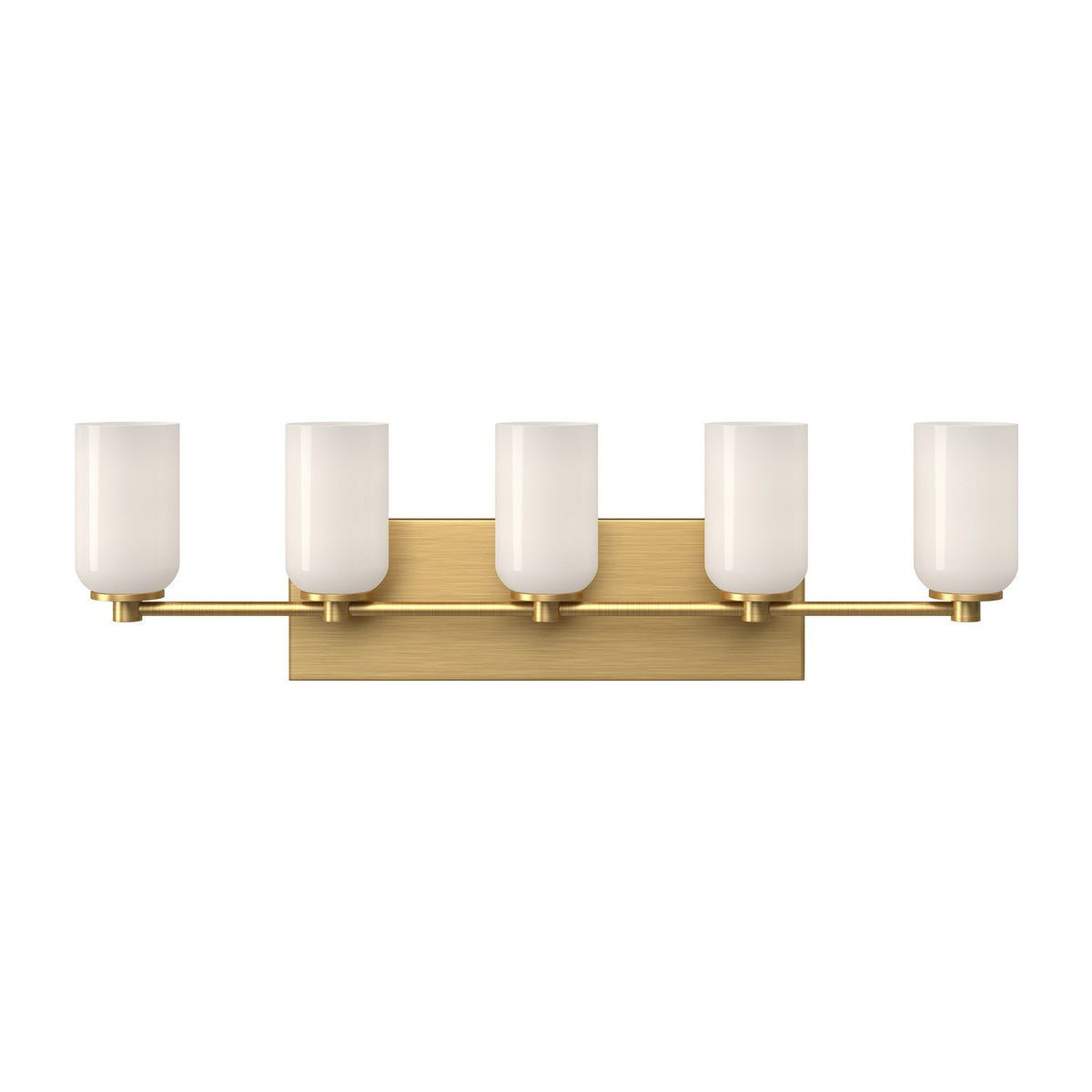 Luminaire de vanité Nola Or brossé/Verre opale, 31 3/4" – Kuzco Lighting