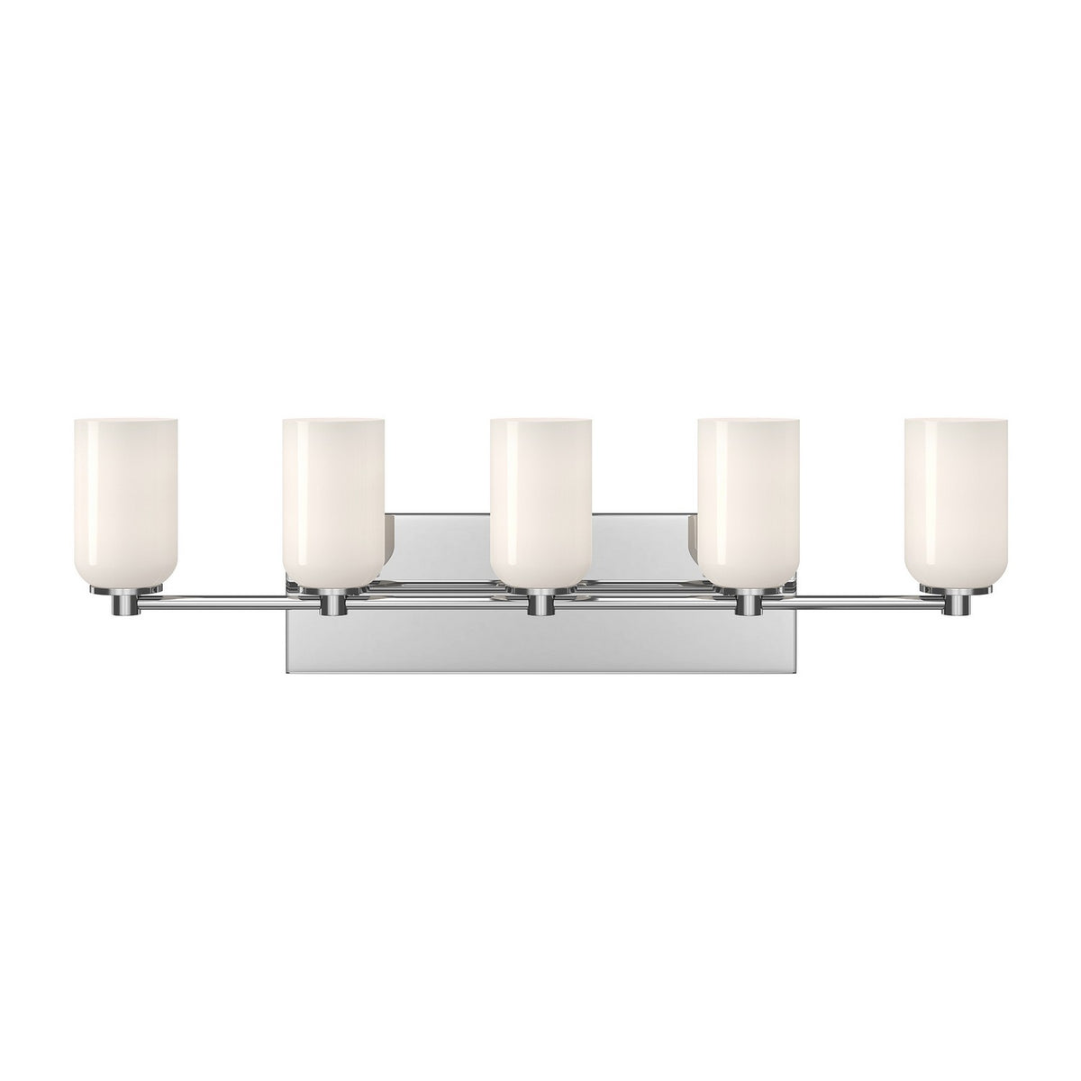 Luminaire de vanité Nola Chrome / Opale, 31 3/4" – Kuzco Lighting