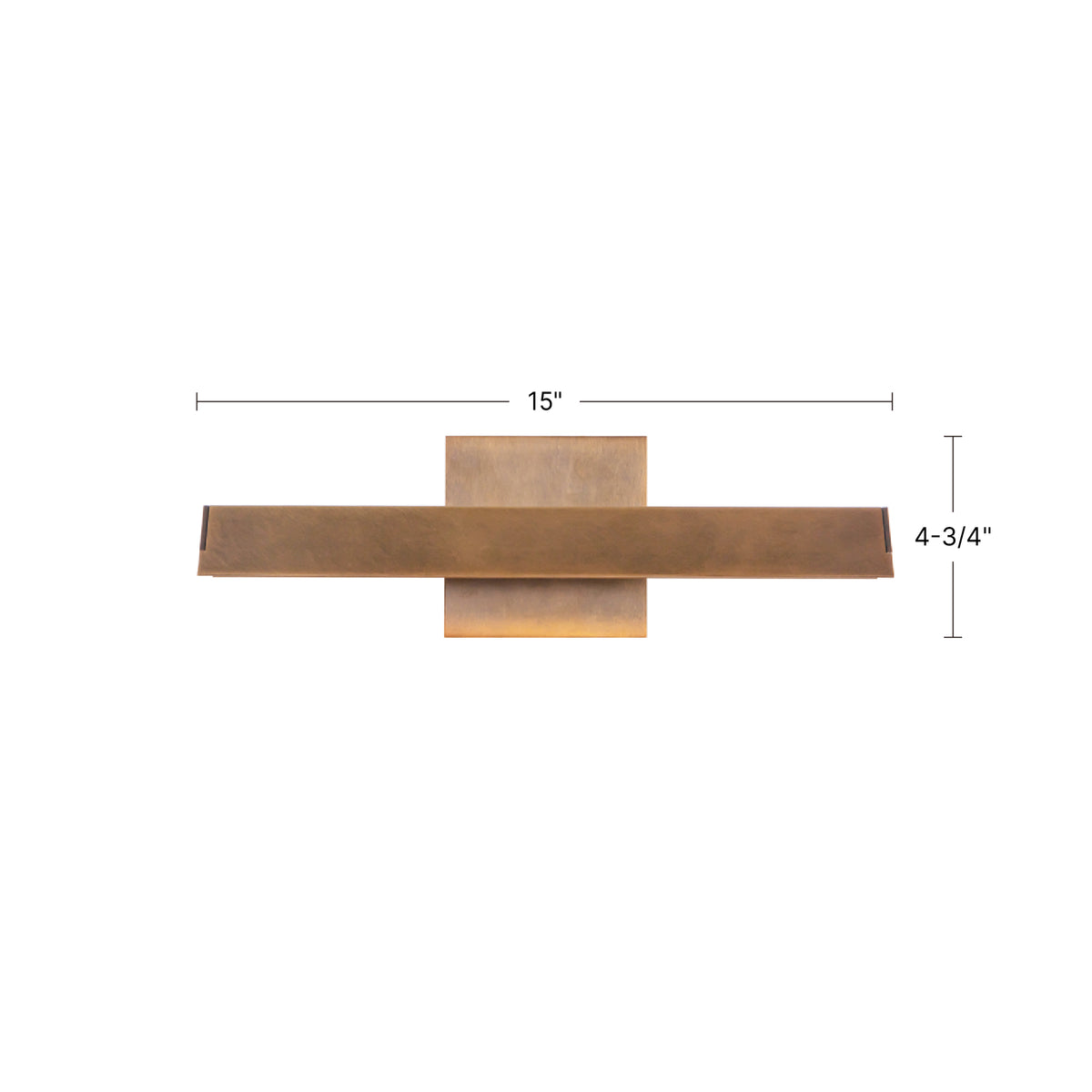 Applique murale Galleria Noir, 15", 2700K – vue 3