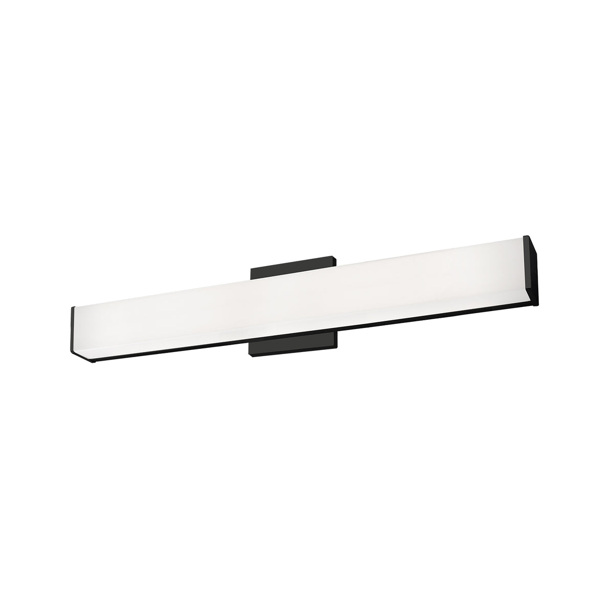 Barre d'éclairage de salle de bain Jane Noir, 24" – Kuzco Lighting