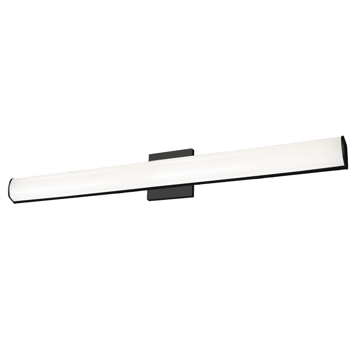 Barre d'éclairage de salle de bain Longitude Noir, 36 1/8" – Kuzco Lighting