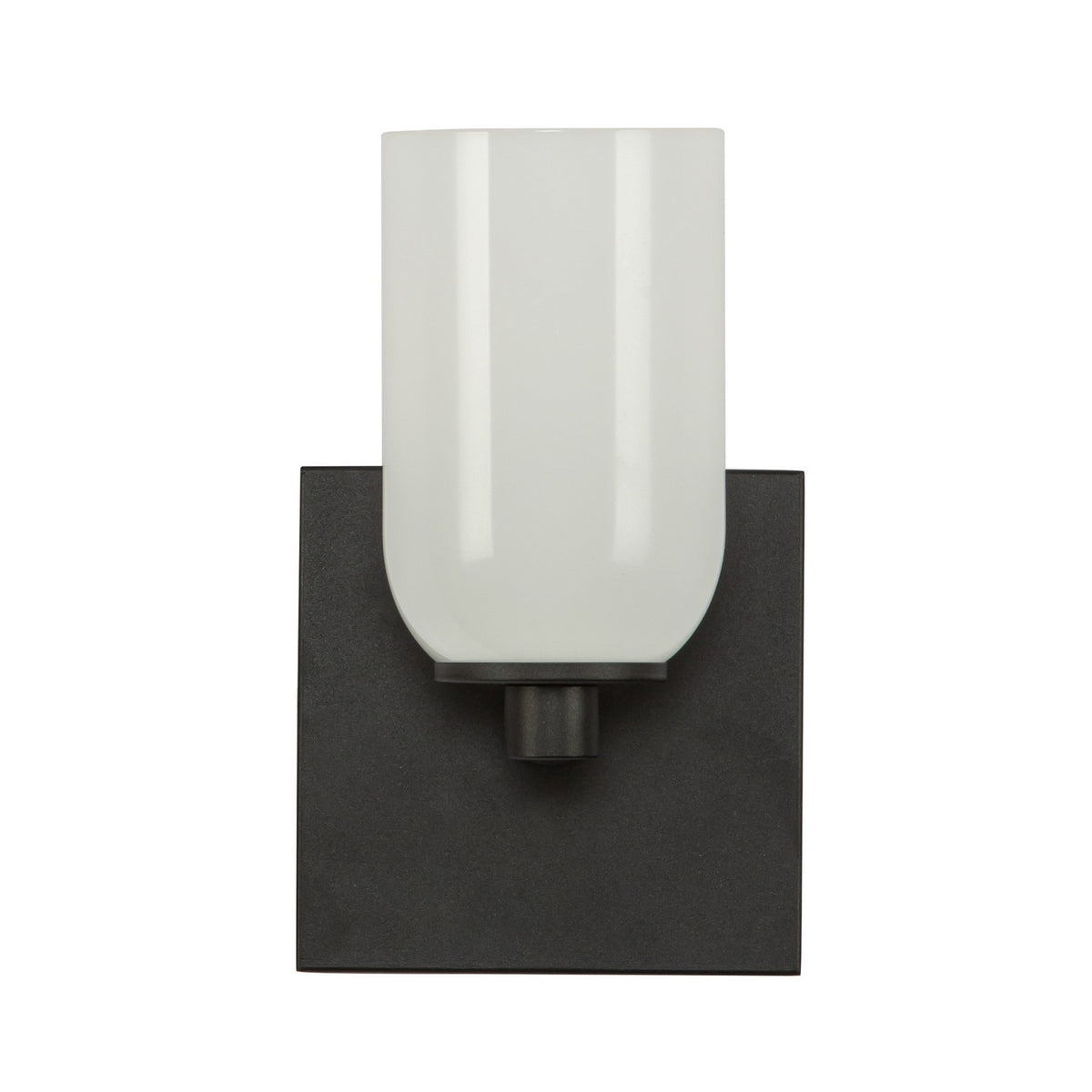 Applique murale Nola Noir / Verre opale, nombre ampoules 1 – vue 4