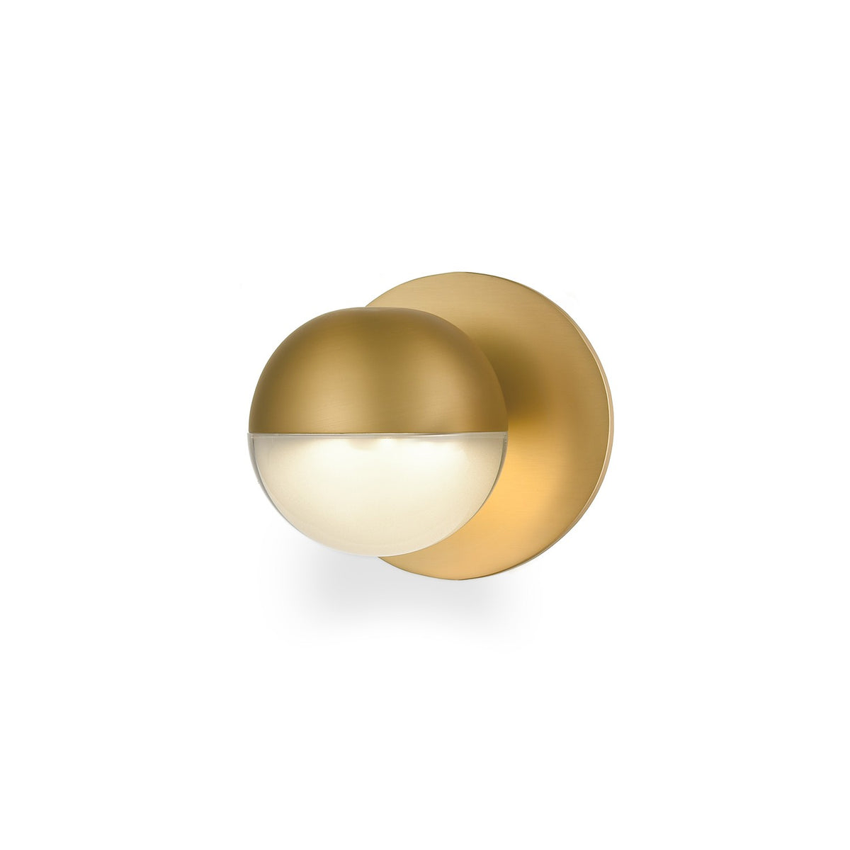 Applique murale Pluto Or brossé, 3000K – Kuzco Lighting