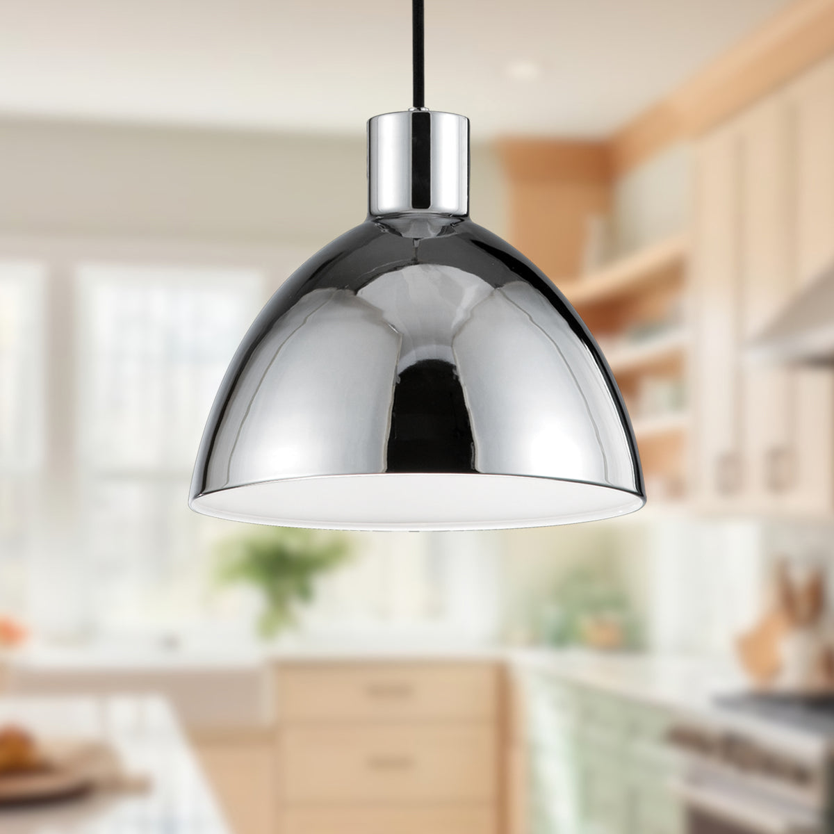Mini-suspension Chroma Chrome, 8 7/8" – vue 2