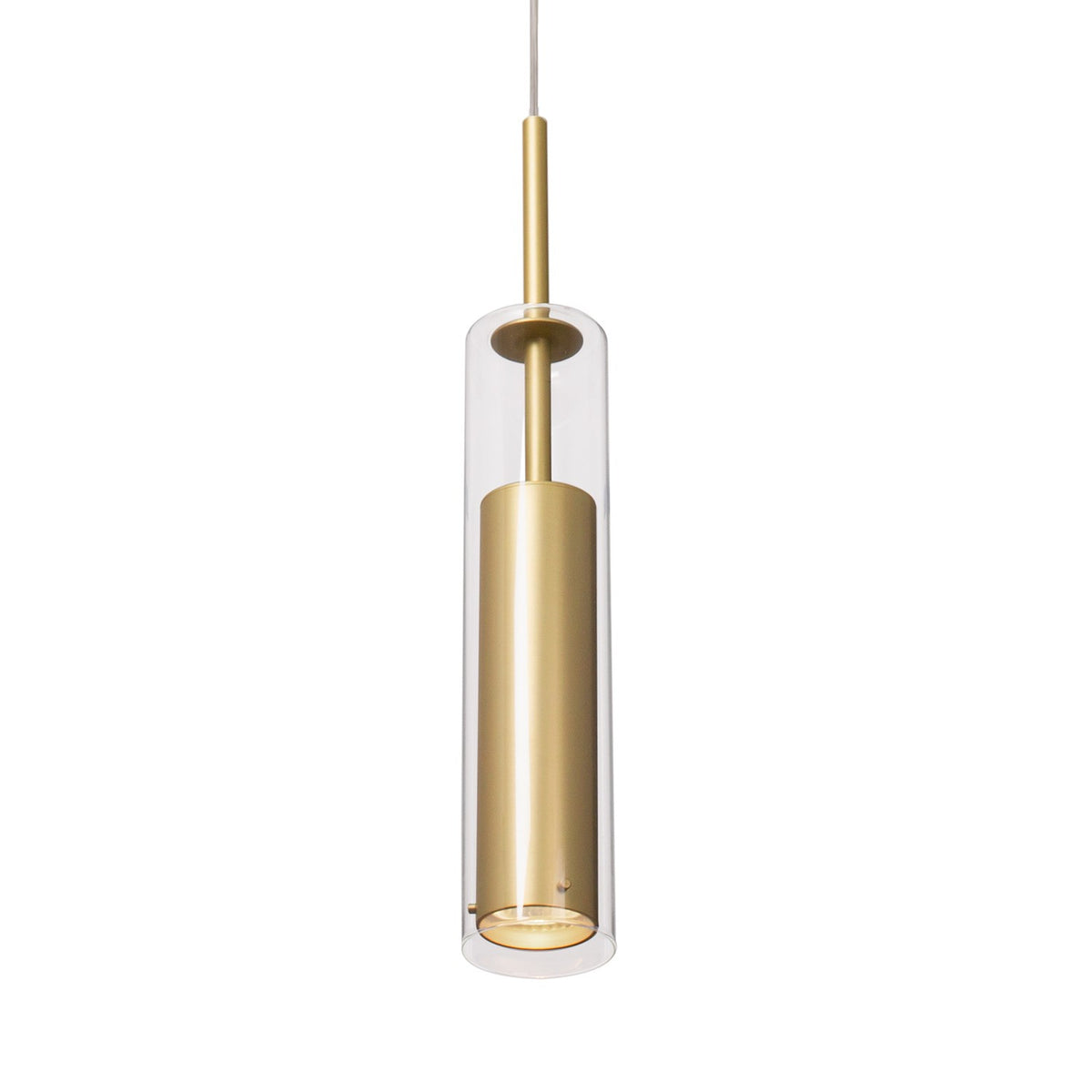 Mini-suspension Jarvis Or brossé – Kuzco Lighting