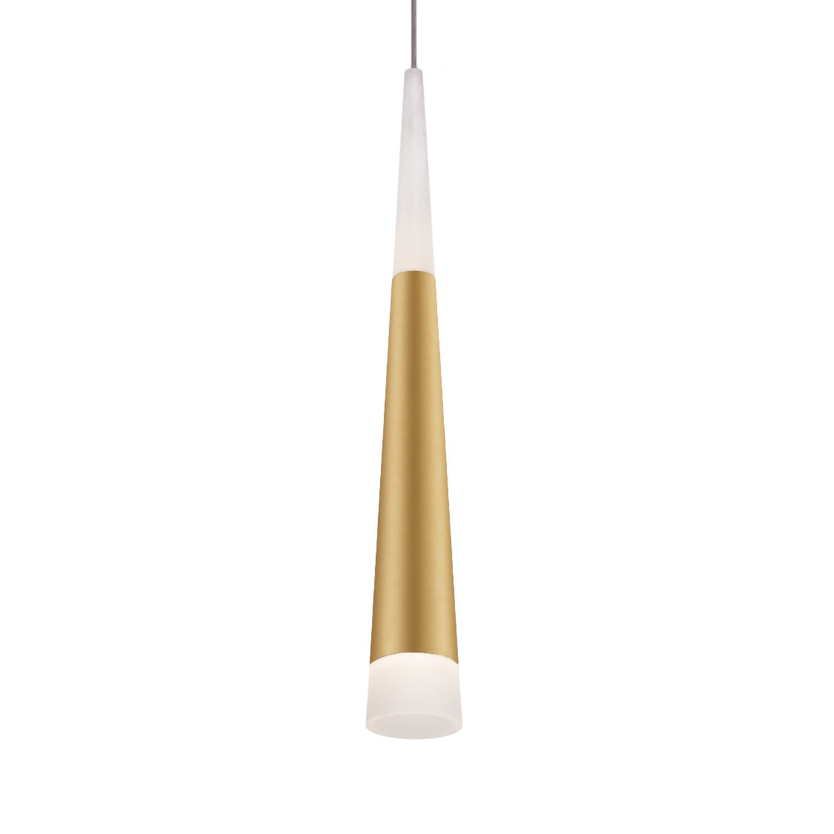 Mini-suspension Ultra Or brossé – Kuzco Lighting
