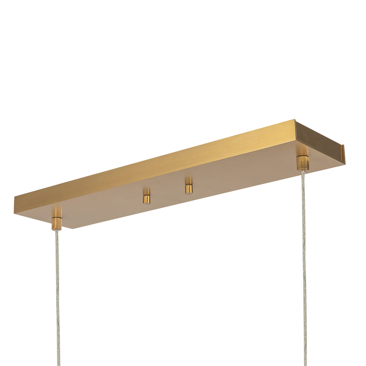 Suspension linéaire Vega Or brossé, 56", 3000K – vue 5